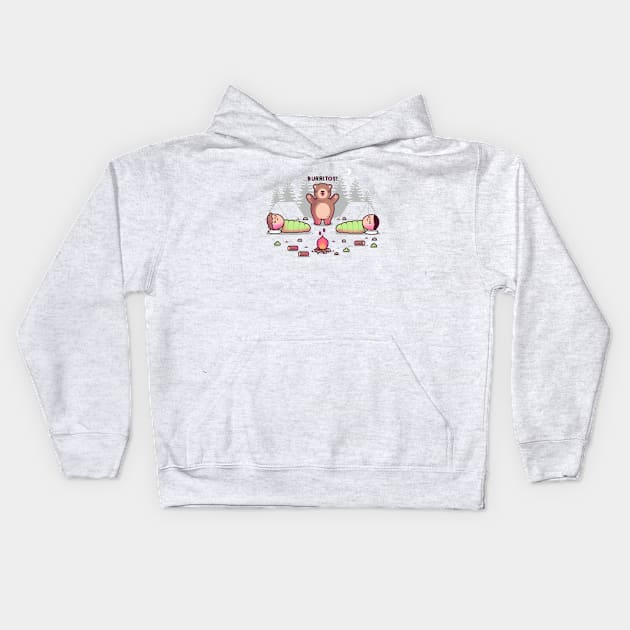 Burritos Kids Hoodie by Randyotter